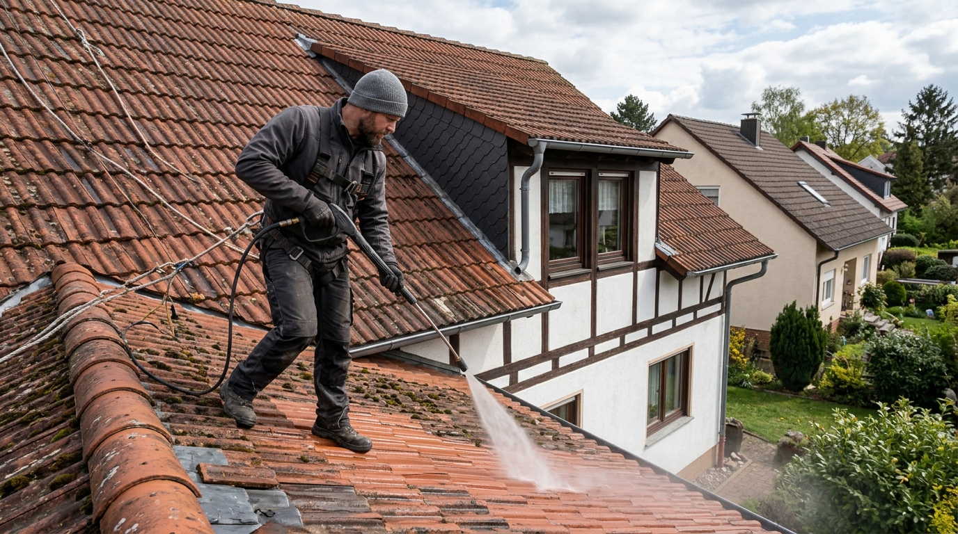 Dachreinigung in Korbach